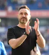 Roberto De Zerbi, la ultimul său meci ca antrenor pentru Brighton/ Foto: IMAGO