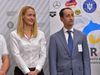 Doi foști campioni olimpici: Camelia Potec și președintele COR, Mihai Covaliu / Foto: Imago