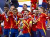 Căpitanul Alvaro Morata, La Roja și trofeul continental Foto: Imago