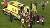 Petrolul - Craiova: accidentare Roche. Foto: captură Prima Sport