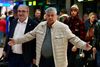 Mircea Lucescu, Mihai Stoichiță la aeroport (foto: Iosif Popescu/GOLAZO.ro)