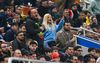 Laura Vicol, prezentă în tribunele FCSB - Lyon (foto: Raed Krishan / GOLAZO)
