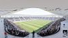 Macheta noului stadion Corvinul Hunedoara FOTO facebook.com/PrimariaHunedoara