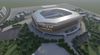 Macheta noului stadion Dan Păltinișanu