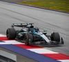 George Russell, pilotul numărul 1 al lui Mercedes, pe circuitul Red Bull Ring din Spielberg Foto: Imago
