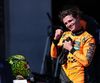 Lando Norris: câștigătorul și casca sa Foto: Imago