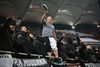 Fanii lui PAOK la București, în timpul jocului cu FCSB, din Europa League Foto: Imago