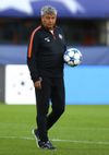 Mircea Lucescu, la Shakhtar, înaintea unui joc de Champions League