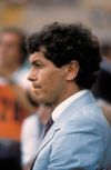 Mircea Lucescu, în primul mandat de selecționer al „tricolorilor”, la Euro 1984