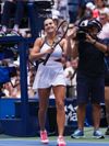 Aryna Sabalenka, ținută specială de la Nike și accesorii personalizate de la Wilson (foto: Instagram)