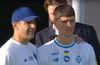 Momentele când antrenorul lui Dinamo Kiev îl încurajează pe Blănuță înainte ca acesta să debuteze oficial în Ucraina