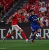 Zoubir (dreapta), în duelul cu Benfica Foto: Imago