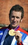 Bradley Wiggins și medalia de aur obținută la Jocurile Olimpice din 2012 de la Londra/ Foto: IMAGO