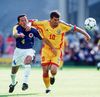 Gică Hagi, la 1-0 contra Columbiei, la startul CM 1998 Foto: Imago