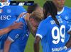 Napoli - Inter, Kevin de Bruyne s-a accidentat dupa ce a deschis scorul. Foto: capturi X