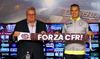 Daniel Pancu a fost prezentat oficial la CFR Cluj (FOTO: Captură - Youtube @cfr1907official)