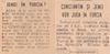 Facsimile din ziarul Sportul cu știrile despre transferurile lui Emeric Ienei și Gheorghe Constantin în Turcia