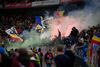 Peluza ultrașilor la 1-0 cu Austria, pe Arena Națională Foto: Raed Krishan
