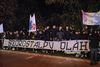 Ultrașii de la BH Fanaticos, protest la Bosnia - România (FOTO: GOLAZO.ro)