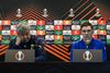 Garmash și Lucescu, la conferință, înainte de Dinamo Kiev - Fenerbahce 0-2, în Europa League 2022-2023 Foto: Imago