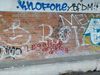 Zidurile stadionului Bezigrad sunt pline cu graffiti (foto: Viorel Tudorache/Golazo.ro)