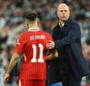 Salah și antrenorul lui Liverpool, Arne Slot Foto: Imago