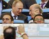 Blatter și Putin, amuzați pe „Maracana” din Rio de Janeiro, la CM 2014, organizat în Brazilia. Foto: Imago