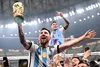 Messi, după ce a cucerit Cupa Mondială cu Argentina în 2022 Foto: Imago
