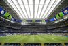 Santiago Bernabeu, cu acoperișul tras înainte de „El Clasico” Foto: Imago