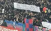 Fanii FCSB au afișat bannere rasiste la meciul cu Rapid din noiembrie 2023