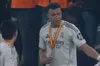 Mbappe le-a făcut un semn colegilor săi de echipă după meciul Barcelona - Real Madrid 3-2. Foto: Captură „X”