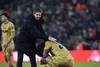 Glasner și-a consolat jucătorii după eșecul cu Sunderland Foto: Imago