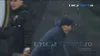 Eliminarea lui Răzvan Lucescu din meciul dintre Olympique Lyon și PAOK. Foto: Captură/Digi Sport