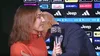 Luciano Spalletti a sărutat-o pe umăr pe jurnalist DAZN, Federica Zille