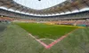 Suprafața de joc va fi marcată cu roșu pentru derby-ul Rapid - Dinamo. Foto: digisport.ro