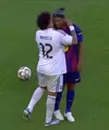 Ronaldinho și Marcelo au recreat tensiunea din El Clasico