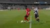 Accidentarea lui Chipciu în meciul U Cluj - Hermannstadt 2-1 / foto: capturi Digi Sport