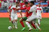 Samet Akaydin (nr. 4), duel cu Ronaldo la Euro 2024 Foto: Imago