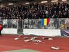 Pagubele produse de fanii CFR-ului în meciul cu U Cluj. Foto: Facebook/U Cluj Fans