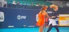 Tensiuni în finalului meciului dintre Katerina Siniakova și Camila Osorio de la Miami Open. Foto: captură X/@jsmove7