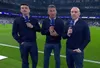 Alvaro Benito (fost jucător la Real Madrid), Carlos Martinez și Julio Maldonado „MaldinI”, cei 3 comentatori Movistar