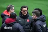 Vincenzo Montella (în centru) și asistenții săi, la antrenamentul Turciei Foto: Imago