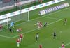 Primul gol marcat de Marius Corbu pentru Ferencvaros. Foto: Captură YouTube/M4 Sport