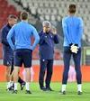 Lucescu, la un antrenament al lui Dinamo Kiev Foto: Imago