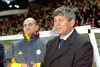 Lucescu și Balint, la Galatasaray, într-un meci de Champions League, în 2000-2001 Foto: Imago