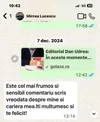 Mesajul primit de la Mircea Lucescu