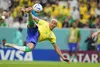 Spectaculoasa semifoarfecă a lui Richarlison la 2-0 cu Serbia, primul meci al Braziliei la CM 2022. El a înscris ambele goluri. Foto: Imago