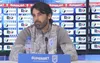 Filipe Coelho, în lacrimi la conferința de presă premergătoare meciului cu Rapid Foto Facebook @U Craiova .jpg