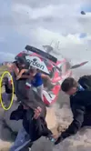 Accident teribil în Raliul Sudamericano. Un spectator a murit (FOTO: captură video x.com/daviddelapaz)