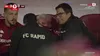 Claudiu Petrila s-a accidentat în timpul meciului Dinamo - Rapid 3-2. Foto: Captură Prima Sport